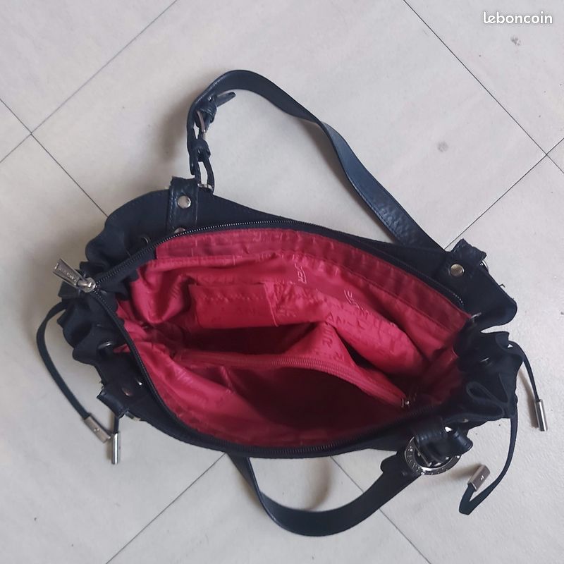 Sac en toile Lancaster noir (image 2)