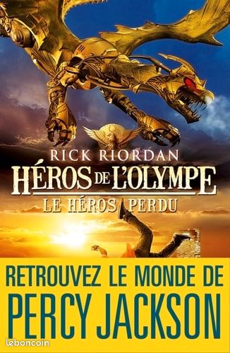 đ HĂ©ros de lâOlympe â Tome 1 : Le hĂ©ros perdu âïž Rick Riordan â TrĂšs bon Ă©tat (TBE) (image 1)