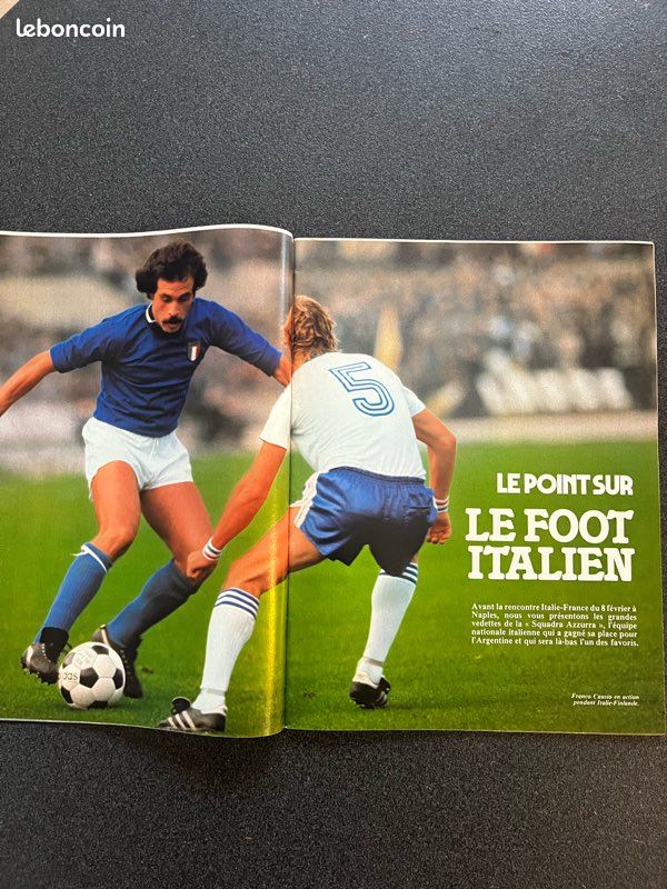 magazine ONZE MONDIAL Numéro 136 Équipe de France poster Monaco champion