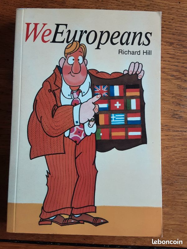 WE EUROPEANS de RICHARD HILL. Livre grand format en ANGLAIS (image 1)
