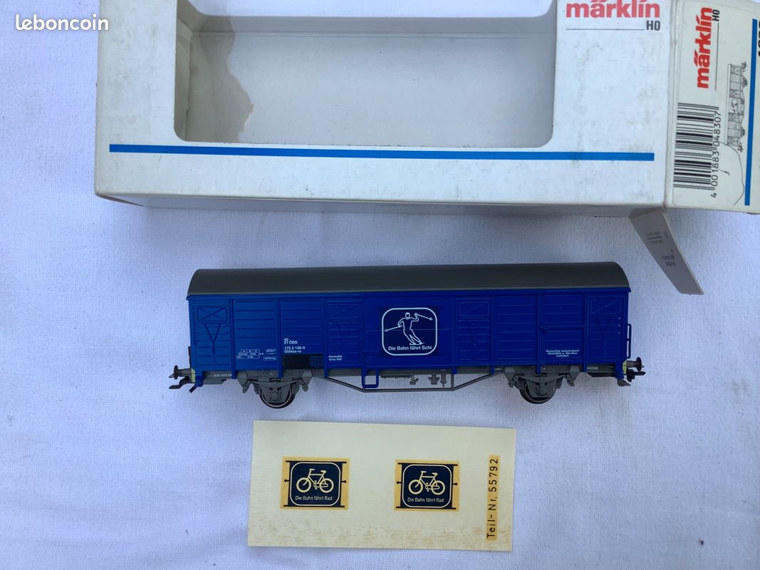 Märklin H0 - 47199 - Coffret de wagon de marchandises - Lot