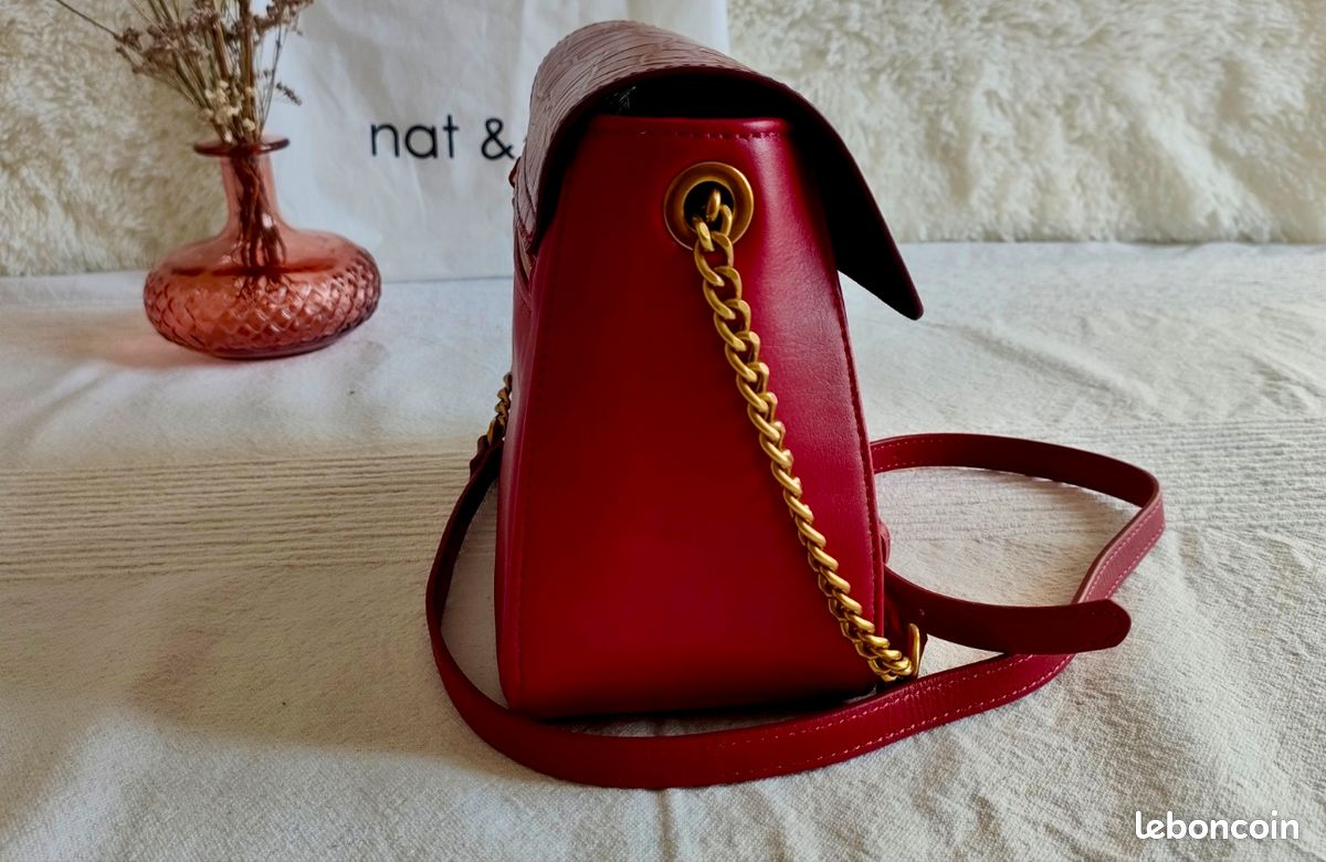Sac Nova rouge Nat Nin Accessoires Bagagerie