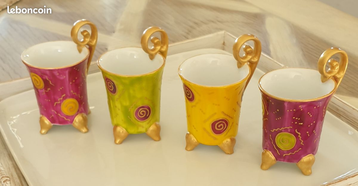 Tasses à café deco main (image 5)