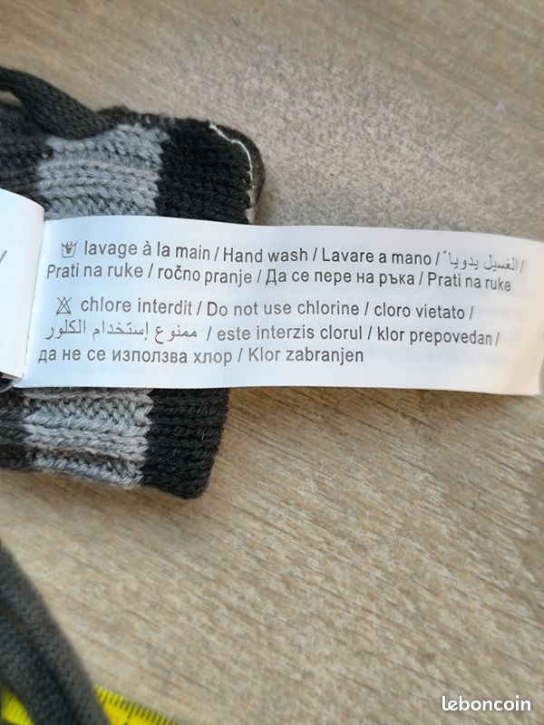 Gants bébé en maille longueur 10,5 cm multicolore (image 6)
