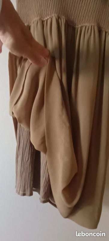 Robe Caroll kaki (image 4)