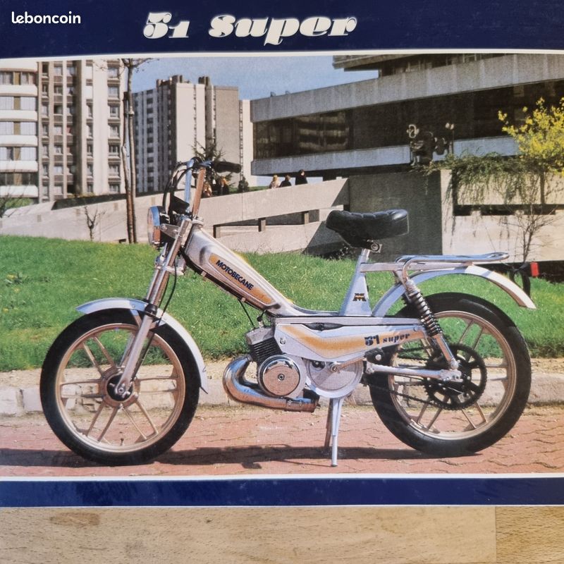 Paire De Biellettes Motobécane MBK Réf 78526 & 78527 - Ancien Stock Neuf