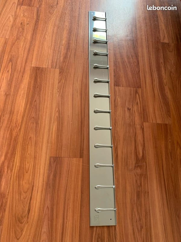 Porte Bon Commande Restaurant 30cm Aluminium - Support Auto-Adhésif Pour Tickets Et Factures