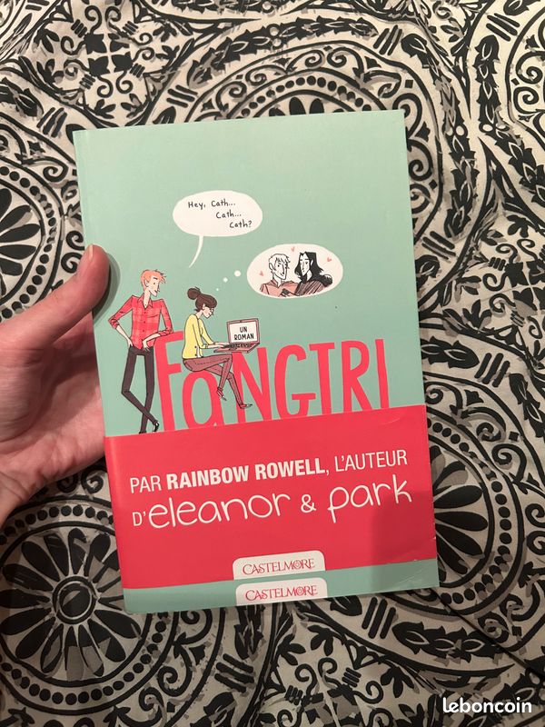 Livre roman fan girl de rainbow rowell (image 1)