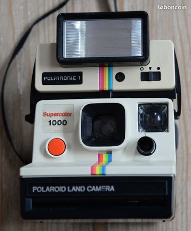 Appareil Photo Vintage Polaroid Supercolor 1000 - Fonctionnel - Très Bon état