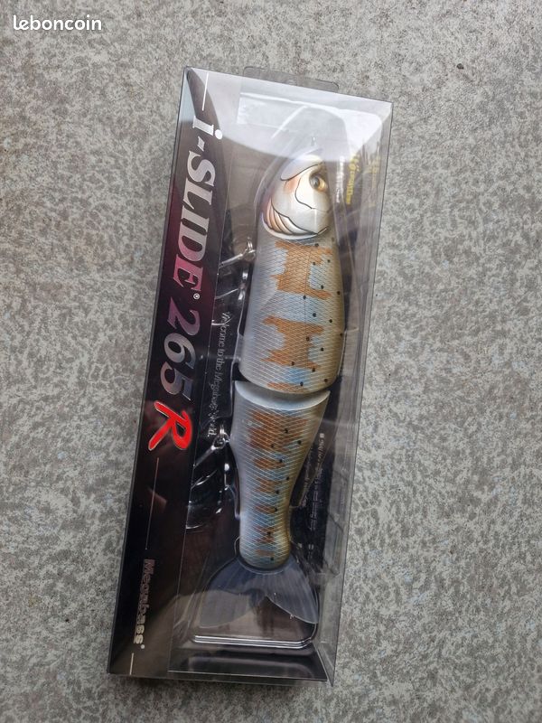 Leurre Glissant Megabass I-Slide 262T – Couleur Truite Arc-en-Ciel – Pêche Bass