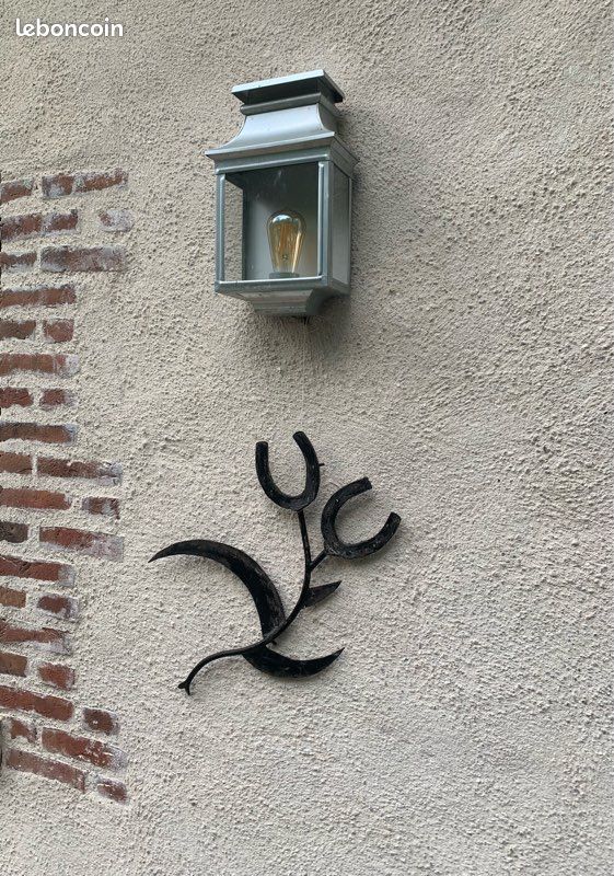 Fleur en fer forgé (image 1)