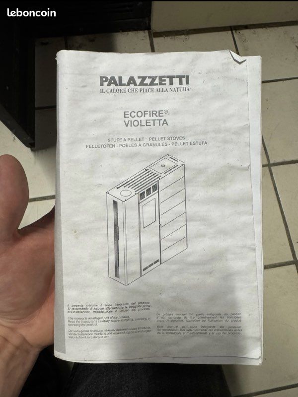 Poêle à granuler Palazzetti Ecofire Violetta (image 6)
