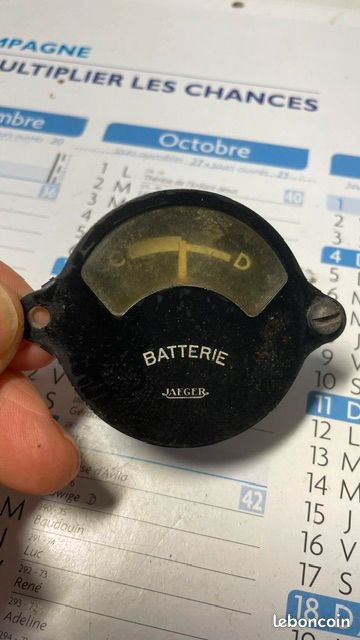 Ampèremètre de Citroën 2CV (image 1)