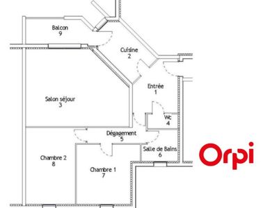 Appartement 238 000 € - 61 m²