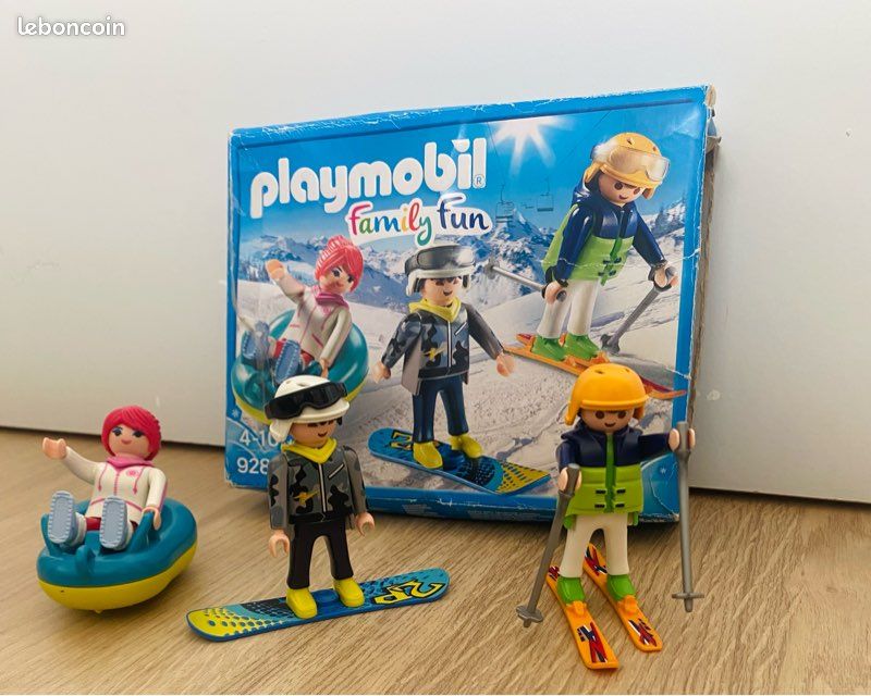 Playmobil ski Family fun #9286 (image 1)