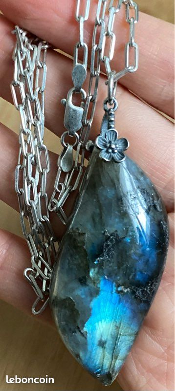 pendentifs, pendentif labradorite, tourmaline, peridot, pierre de lune