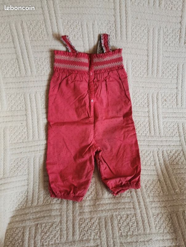 Combinaison rouge, 6-9 mois, Sergent Major (image 1)