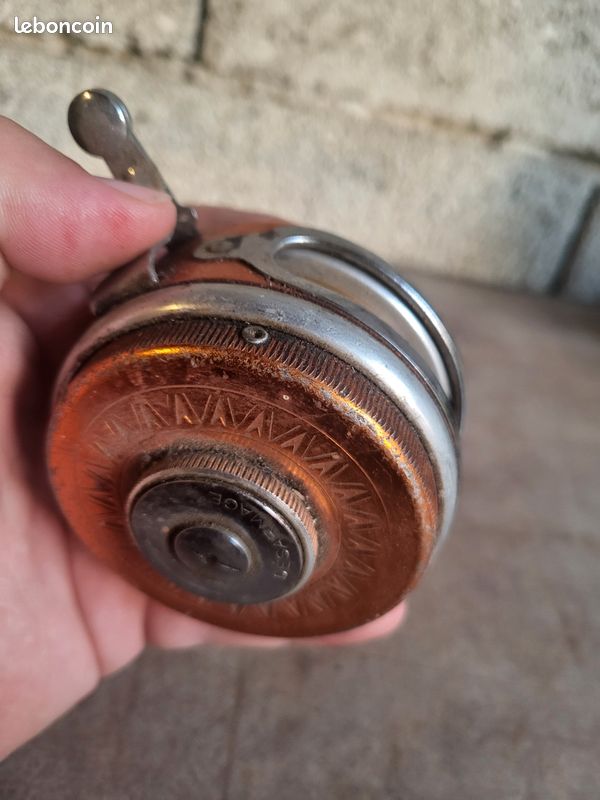 Moulinet de pêche mouche FLY-MATIC super exportancien vintage n