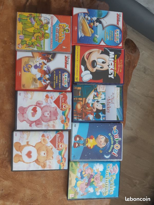 DVD bébé/enfant mickey et autres (image 1)