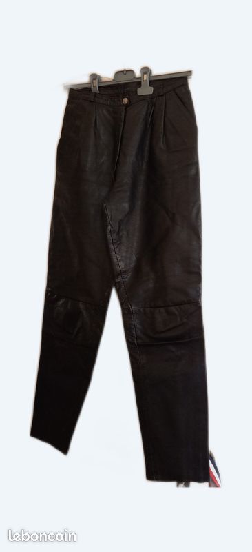 Pantalon cuir taille 38 (image 1)