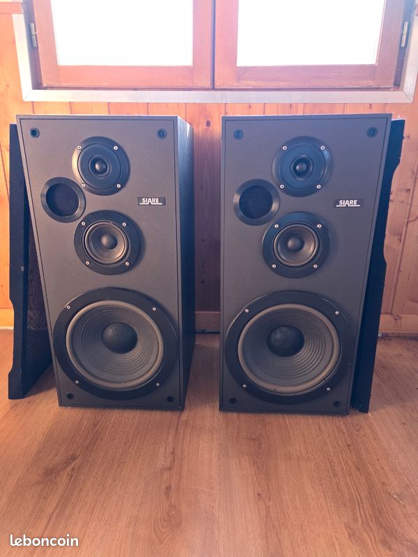 Paire d'enceintes Hi-Fi SIARE DL 300 - Haut-parleur changé a la maison d'un haut parleur ( paris ) (image 1)