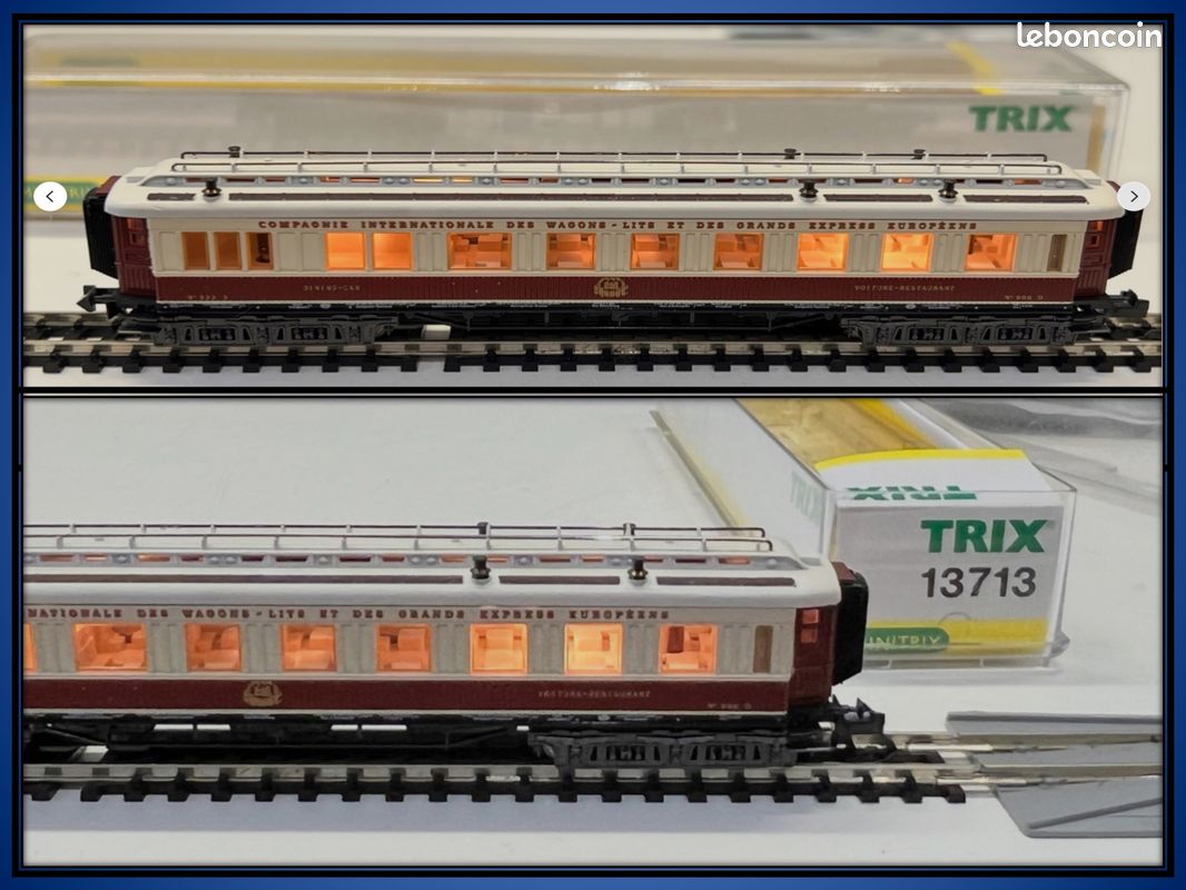 Trix 43397 H0 Orientexpress Packwagen der CIWL, für AC Märklin