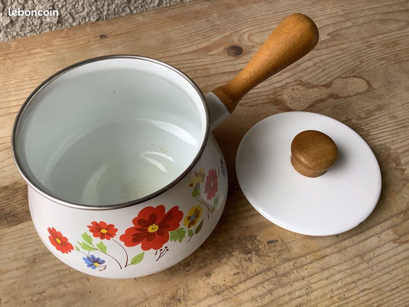 Casserole vintage en céramique (image 3)