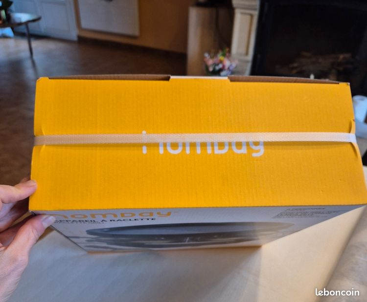Appareil à raclette avec fonction grill Homday pour 6 personnes (image 2)