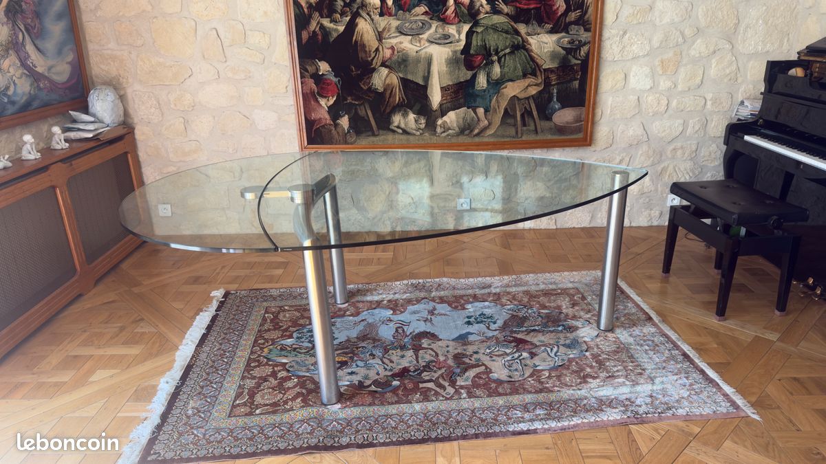 Table dinatoire et 8 chaises Roche Bobois (image 7)