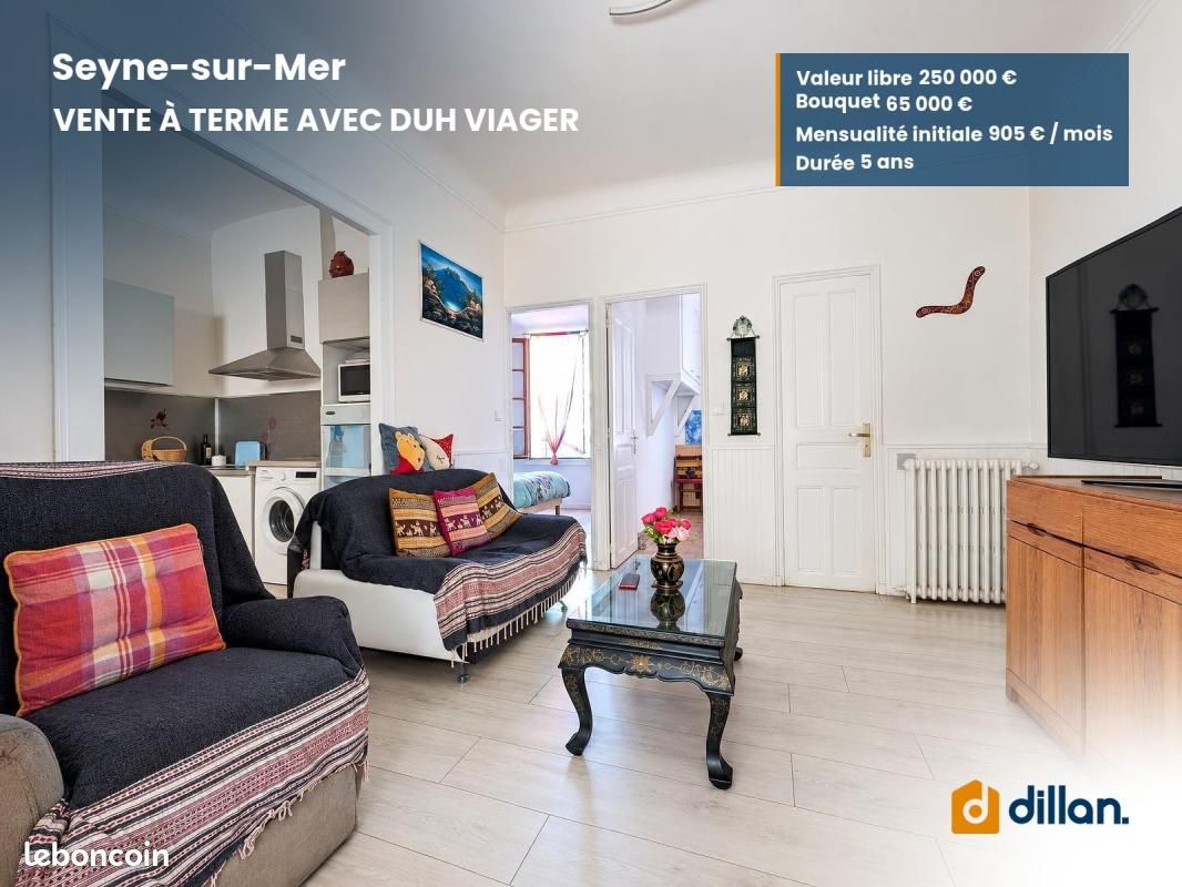 Maison 3 pièces 63 m² · à La Seyne-sur-Mer · 63 m² · 65 000 €
