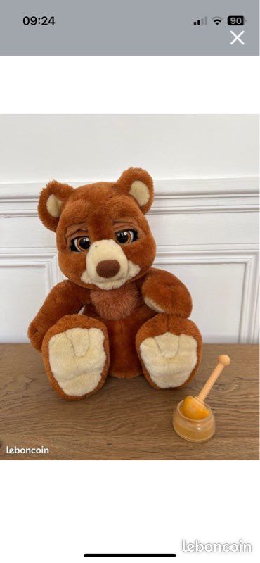 Figurine En Pierre Ours En Peluche Bruno Résistant Au Gel Décoration