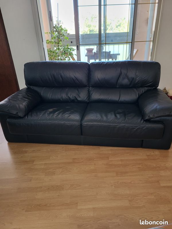 Vends canape cuir (image 3)