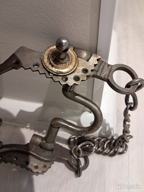 ANCIEN MORS DE CAVALERIE COMPLET avec sa GOURMETTE