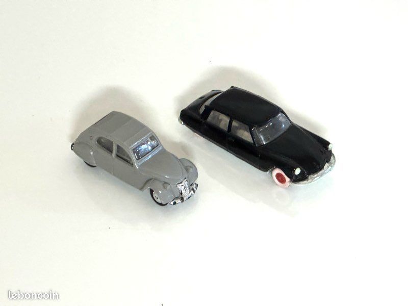VOITURE DE COLLECTION 2Ch Citroen Marque Norev Die Cast Metal Neuve