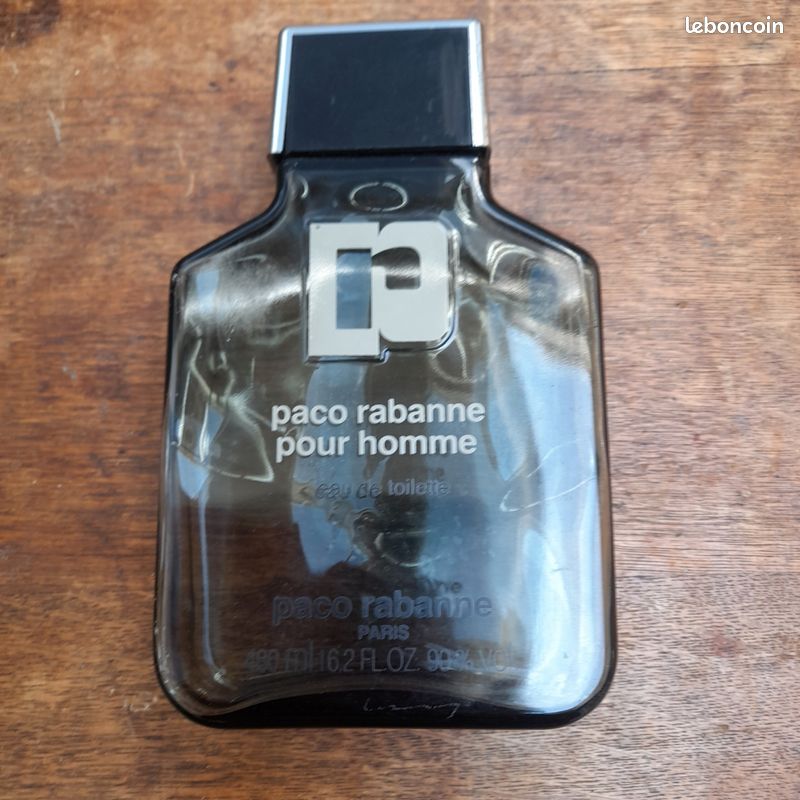 Flacon vide Paco Rabanne pour homme-480ml (image 1)