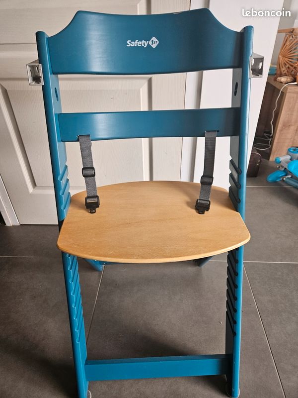 Chaise haute bébé en bois evolutive (image 2)