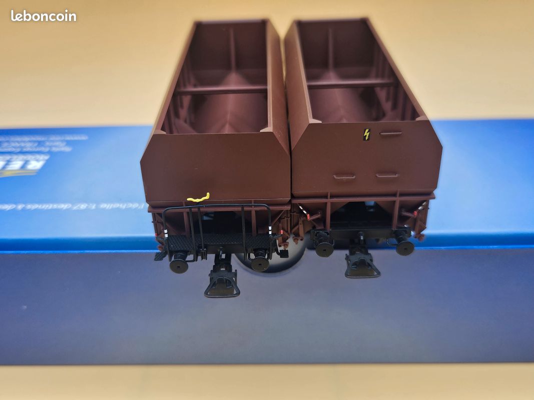 Wagon HO VB - Wagon à Coke 2 Essieux - Boîte D'origine - Fabrication Française