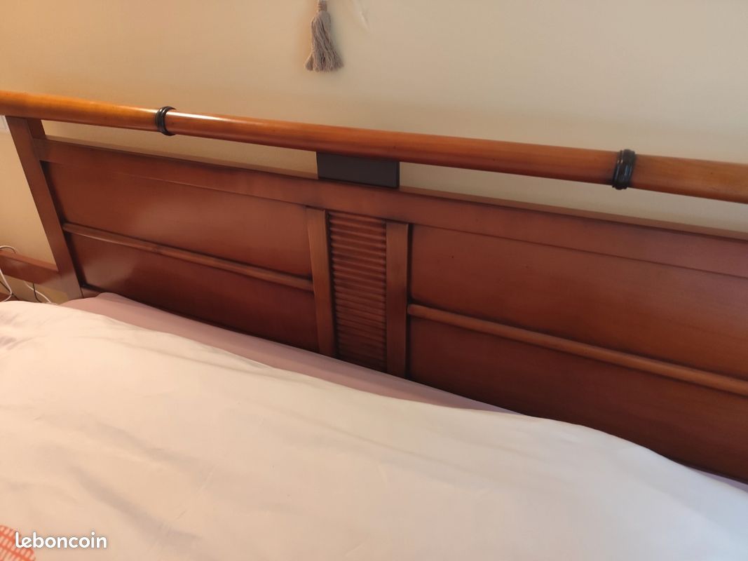Lit avec sommier et commode (image 3)