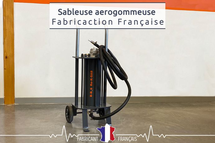 Aérogommeuse professionnelle - made in France garantie 5 ans