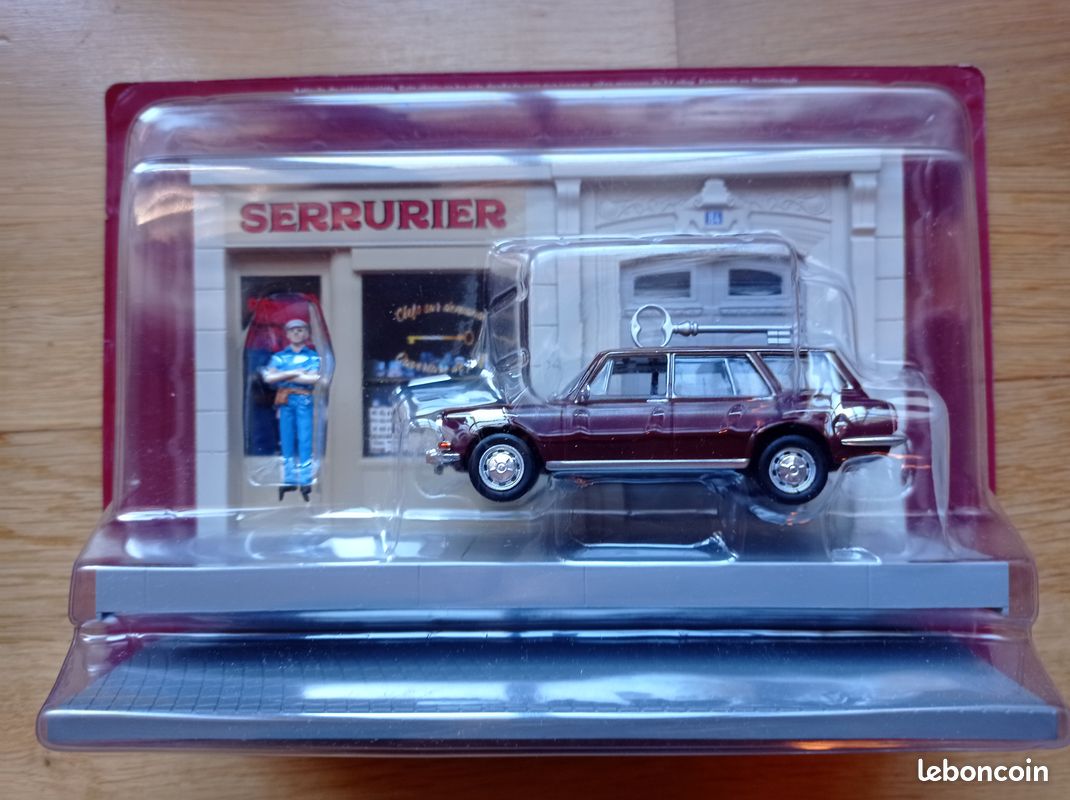 SIMCA 1501 Spéciale BREAK + diorama L'Intervention du serrurier - 1/43 - Neuf en Boite d'origine non déballé - COLLECTION VEHICULES UTILITAIRES N° 8 (image 3)