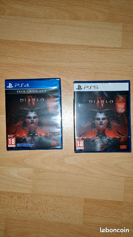 Jeu ps5 et ps4 DIABLO IV ⚠️ATTENTION JE NE FAIS PAS D'ENVOI (image 1)