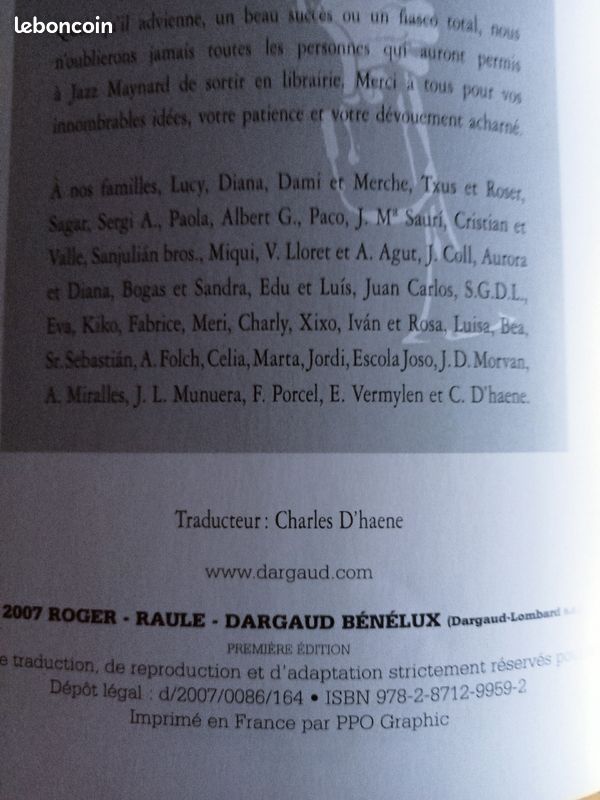 Jazz Maynard tome 1 (eo) (image 6)