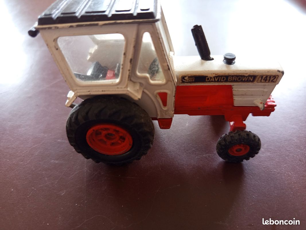 Tracteur David Brown 1412 Avec Remorque Corgi 34, 1979, échelle 1/36