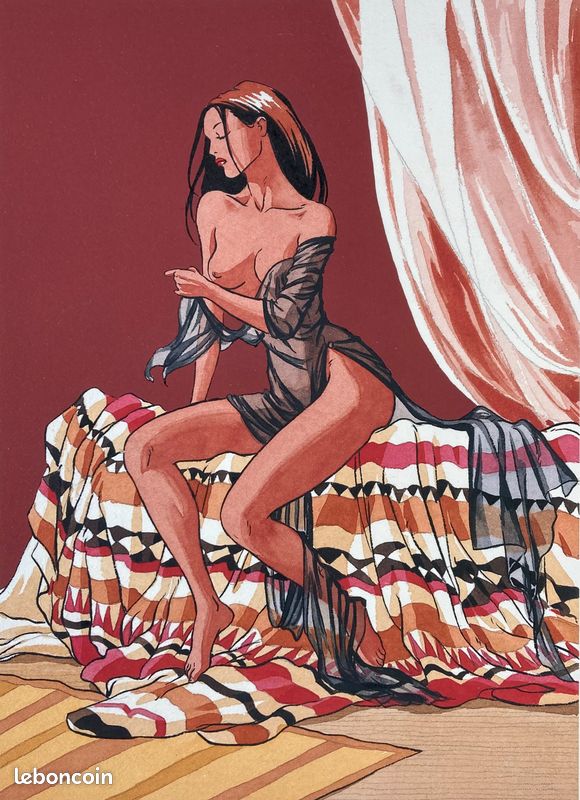 Ana MIRALLES "Djinn : Le trésor de Kim" Lithographie signée et numérotée (image 2)