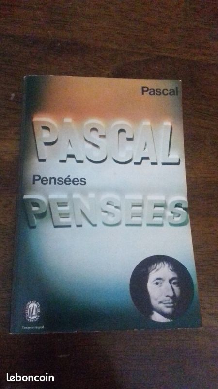 Livre "Pensées" de Pascal (image 1)