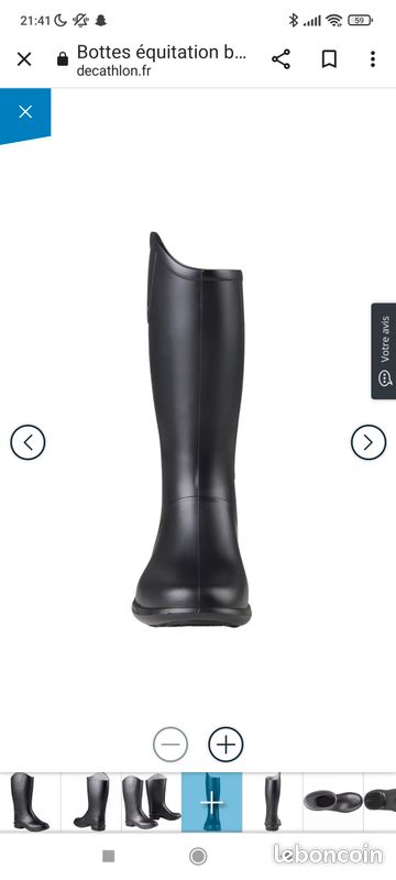 Vend bottes cheval (image 1)