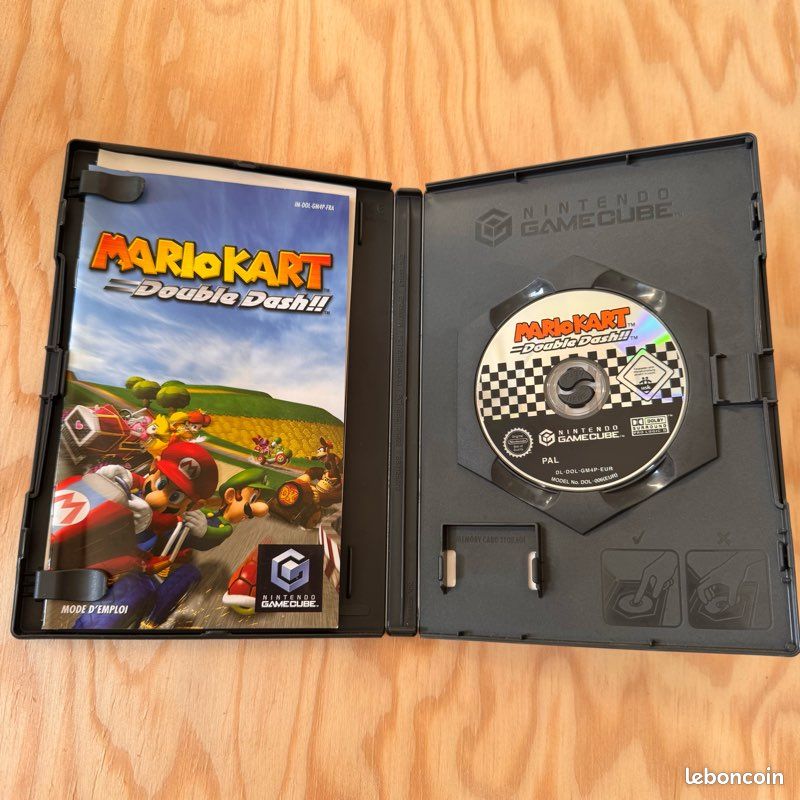 Mario Kart Double Dash!! GameCube – Complet PAL FR – Très Bon état