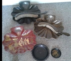 Lot de pelles, plats et balayettes Napoléon III (image 2)
