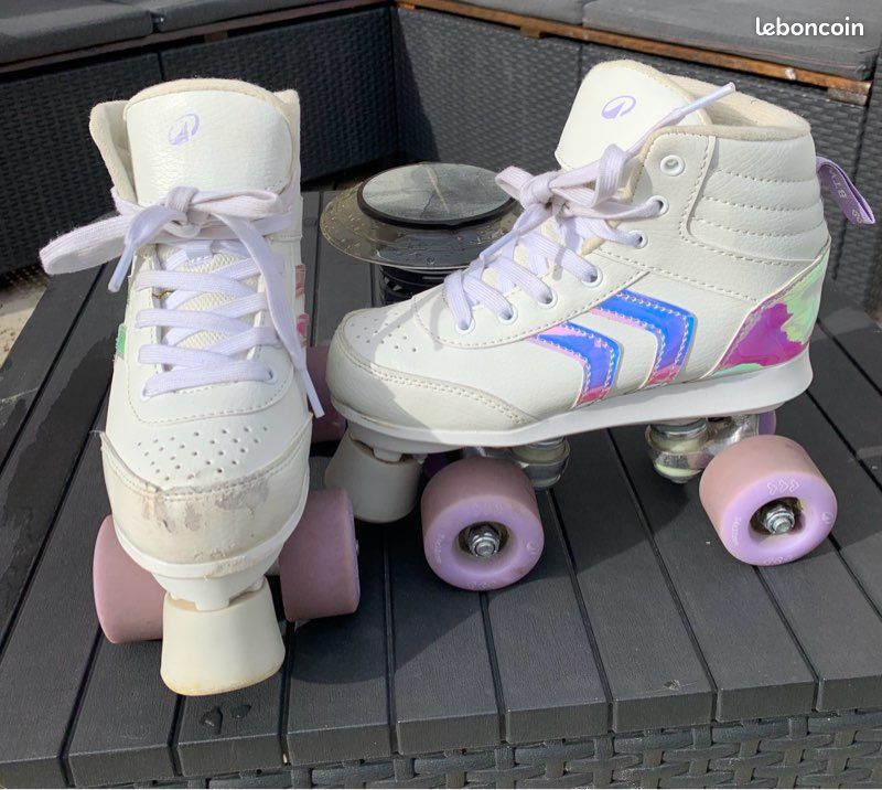 Daisy Street - Exclusivité - Patins à Roulettes à Imprimé Fleurs Et Tourbillons Rose