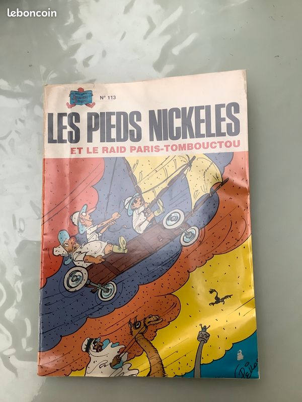 Les pieds nickelés et le raid Paris-Tombouctou num. 113 (image 1)